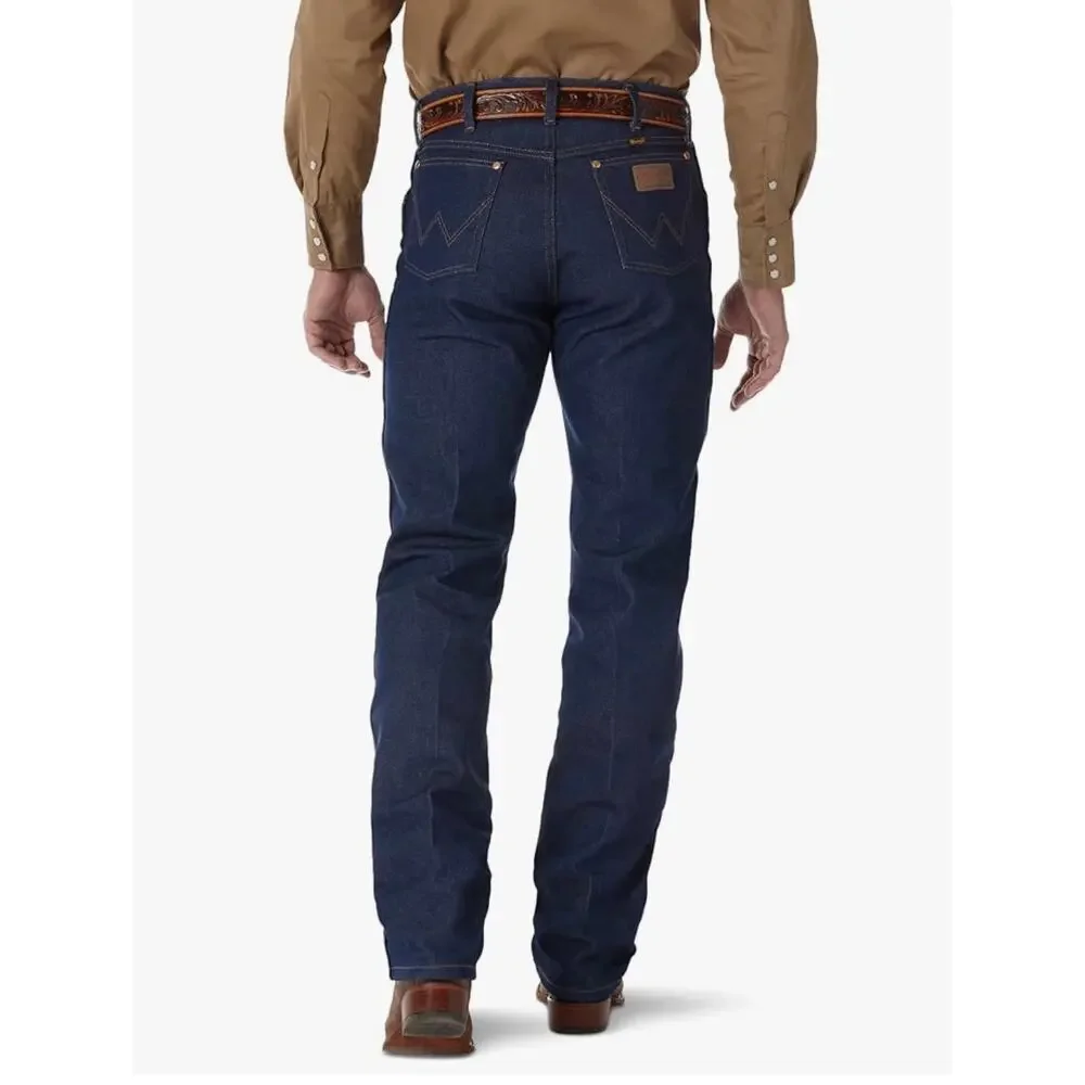 NWT Wrangler Mens Dark Wash Cowboy Cut Original Fit Jeans Size 40x32 Rigid 13MWZ